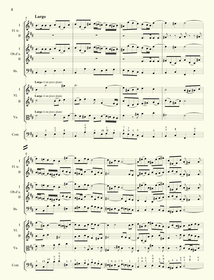 Messe h-moll 1 Partitur